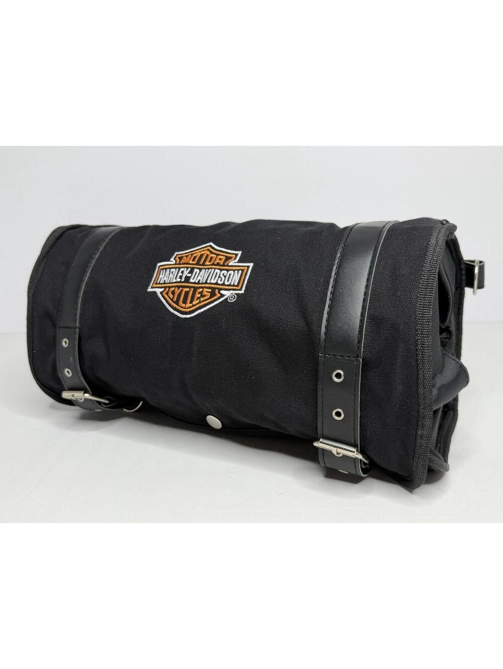 Harley Davidson Roll Up 8 Pocket Multi Purpose Storage Travel Bag P73